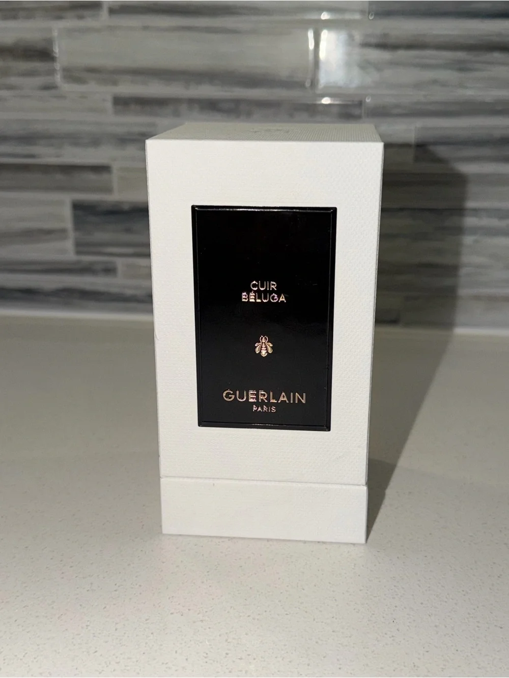 GUERLAIN Cuir Béluga Box - White, Black & Gold